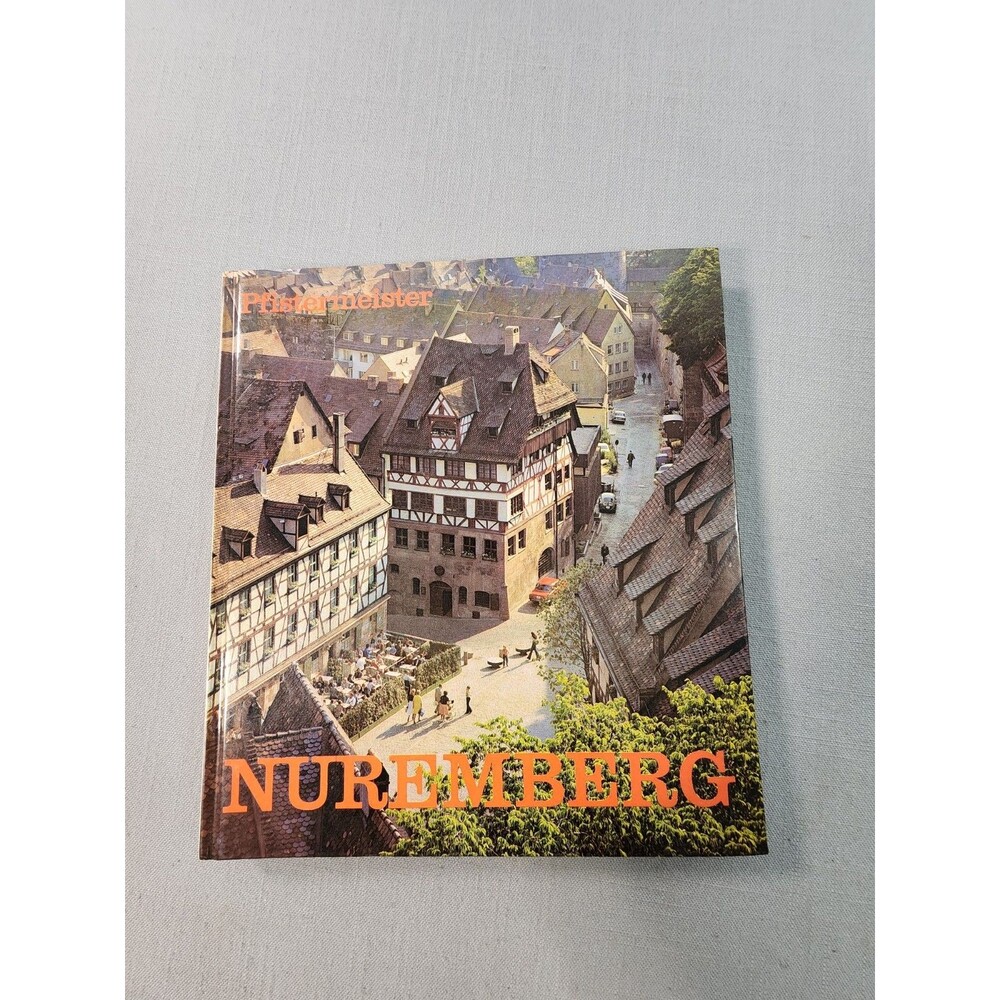 Vintage NΓΌrnberg Nuremberg Germany Pfistermeister Travel Photo Book Hardcover